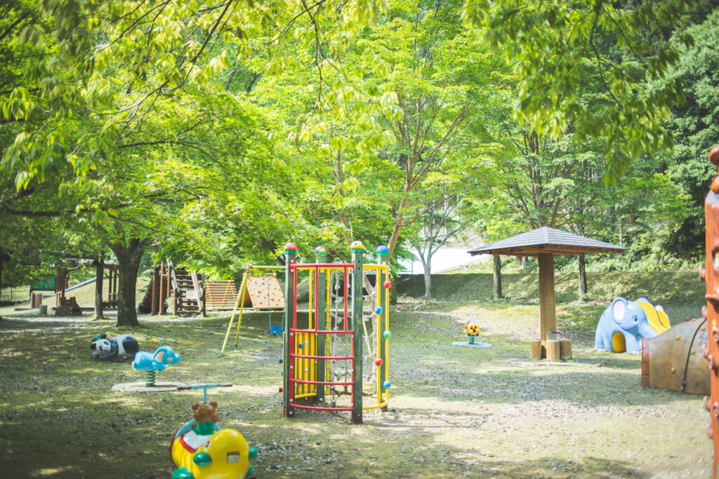 奥伊勢フォレストピアにある公園「わんぱく広場」