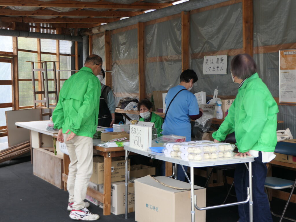 柳原おはこ市の様子