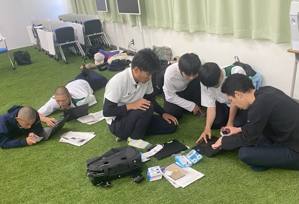 昴学園高校における授業の様子