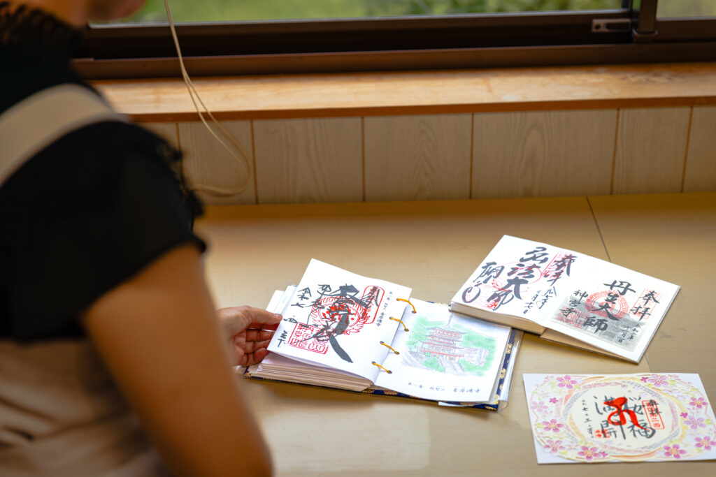 ご朱印集めが趣味の中西 充絵（なかにし みつえ）さん
