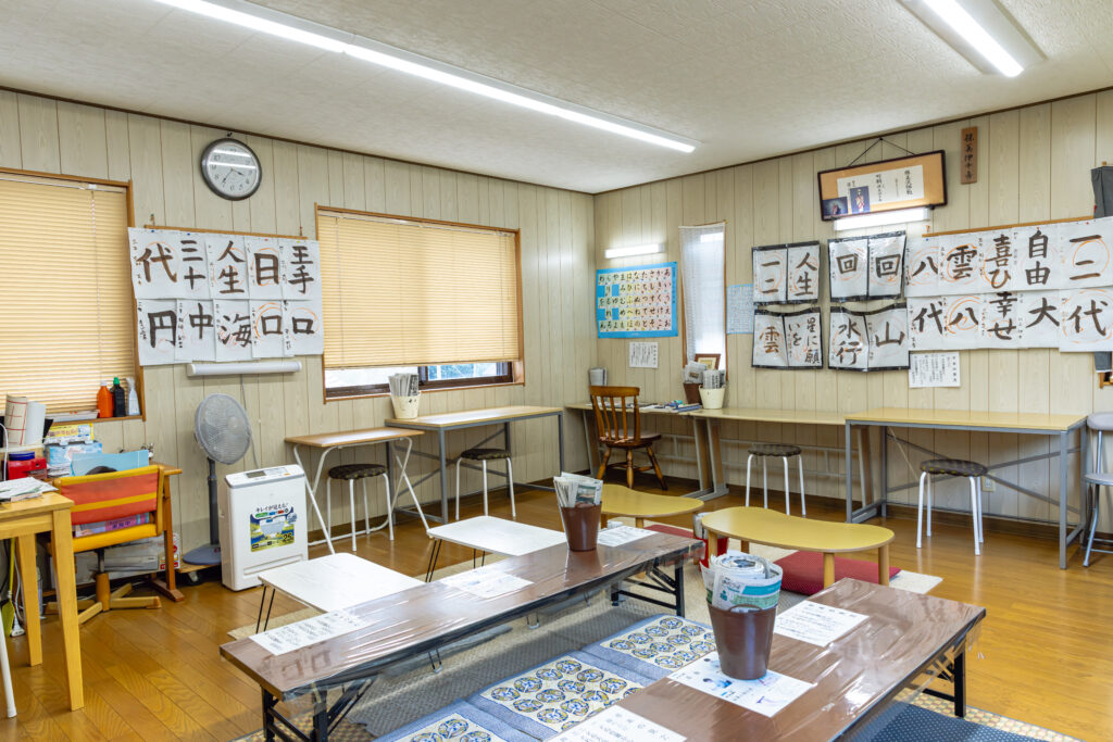 書写教室のようす