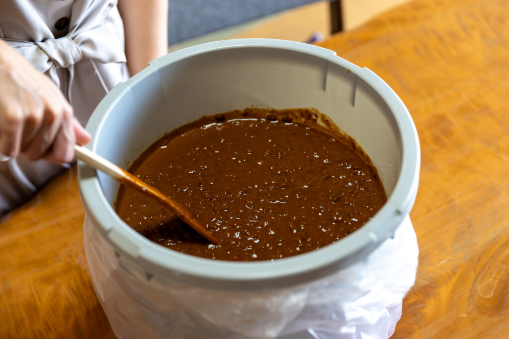 中西さん自家製の味噌