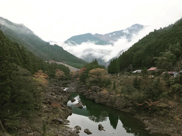 宮川上流の風景